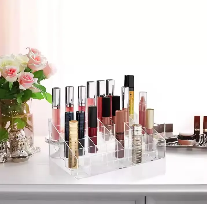Acrylic lipstick display stand