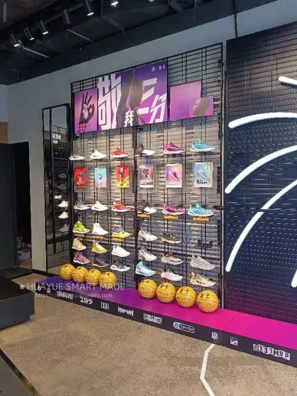 Sports shoes display stand