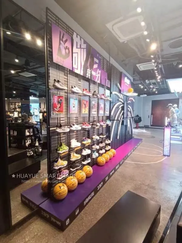 Sports shoes display stand
