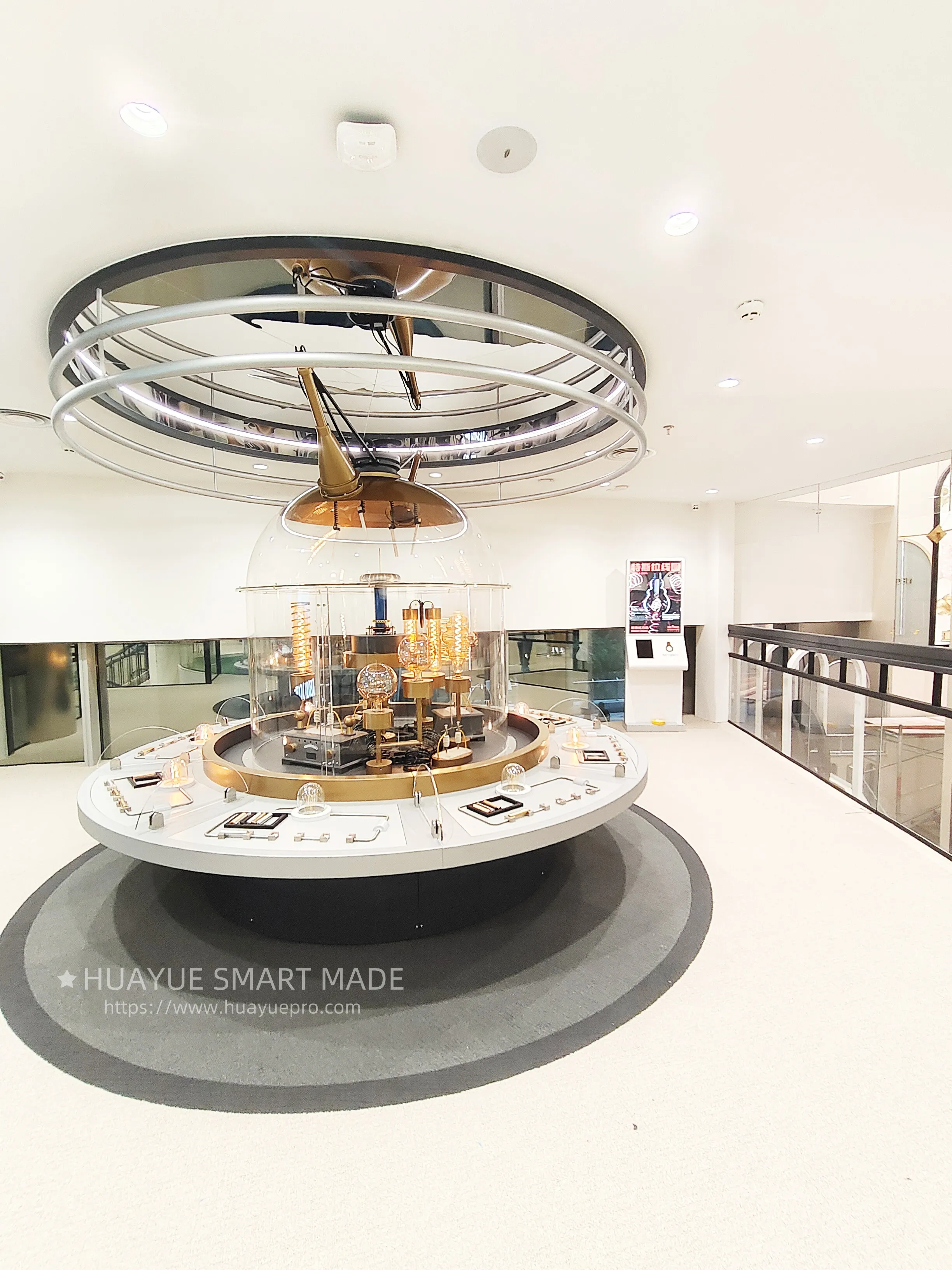 Brand space project customized display