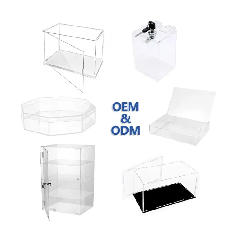 Acrylic shoe box customization