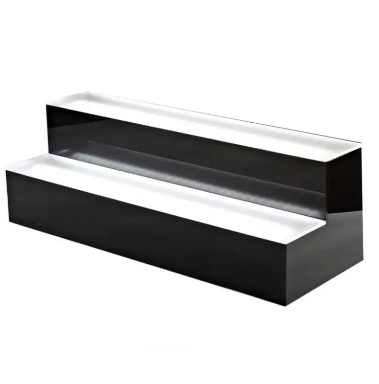 Acrylic Modern Custom Led Lighted Liquor Bottle Display Shelf bar Display Rack