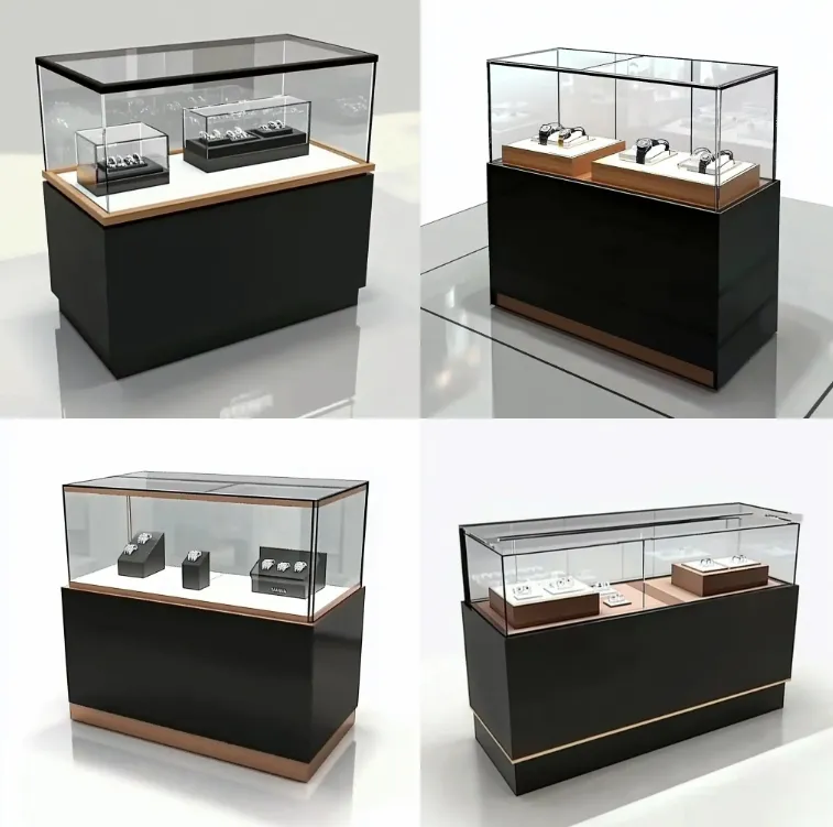 Modern Luxury Watch Store Display Showcase