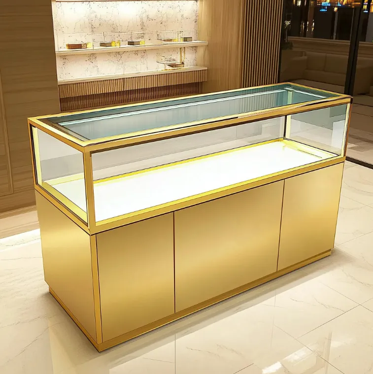 Modern high-end jewelry display cabinet