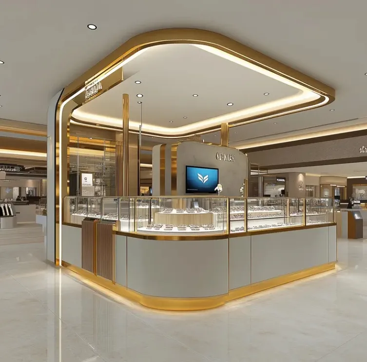 Modern high-end jewelry display cabinet