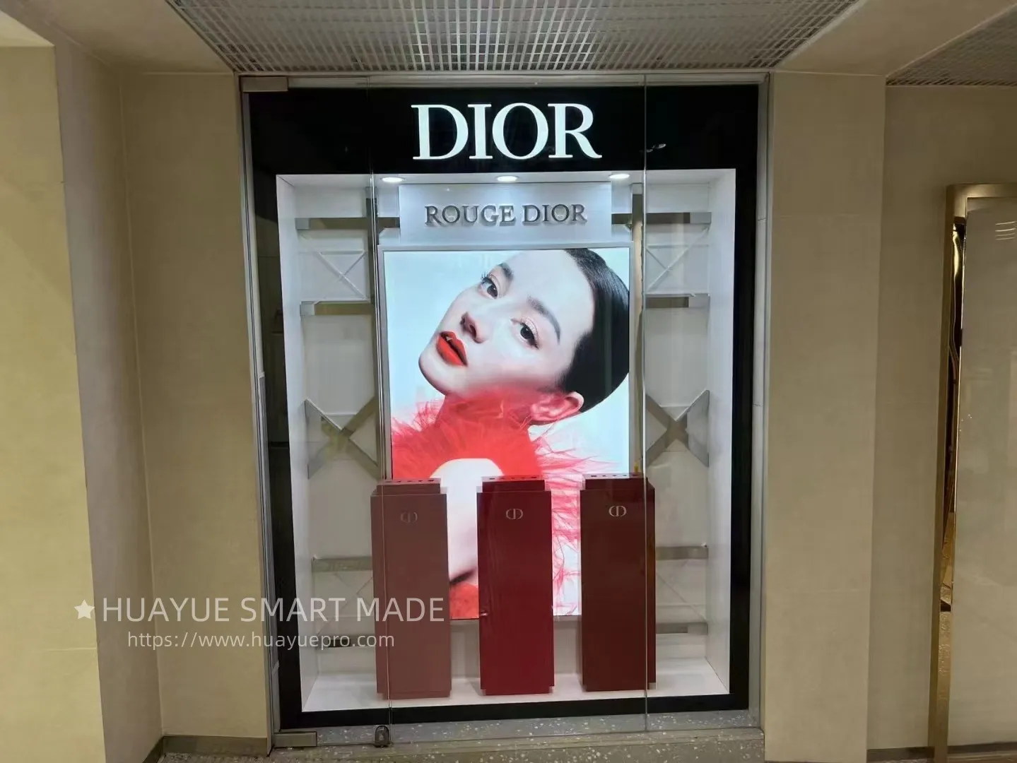 Brand store window