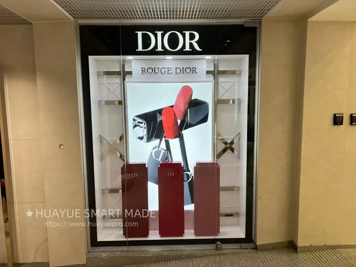 Brand store window
