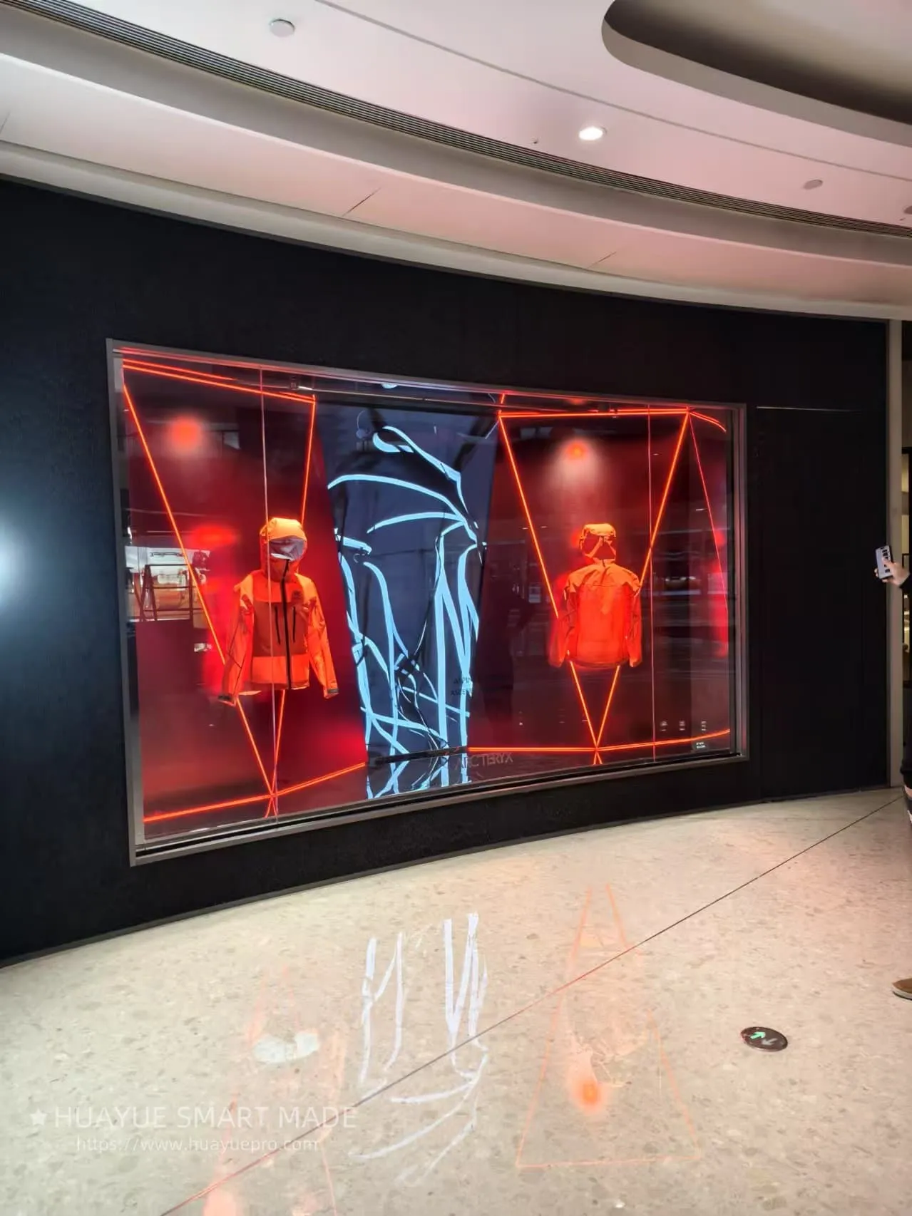 Fashion brand clothing store custom window