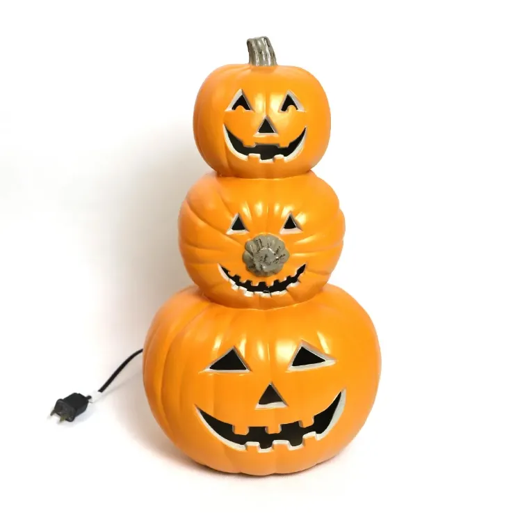 Haunted House Indoor Outdoor Artificial Realistic Hot Sale Halloween Pumpkin for Halloween Decorations