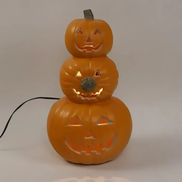Haunted House Indoor Outdoor Artificial Realistic Hot Sale Halloween Pumpkin for Halloween Decorations