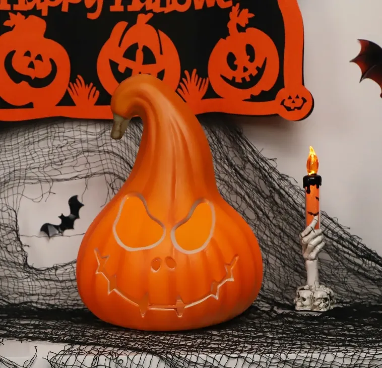 Haunted House Indoor Outdoor Artificial Realistic Hot Sale Halloween Pumpkin for Halloween Decorations