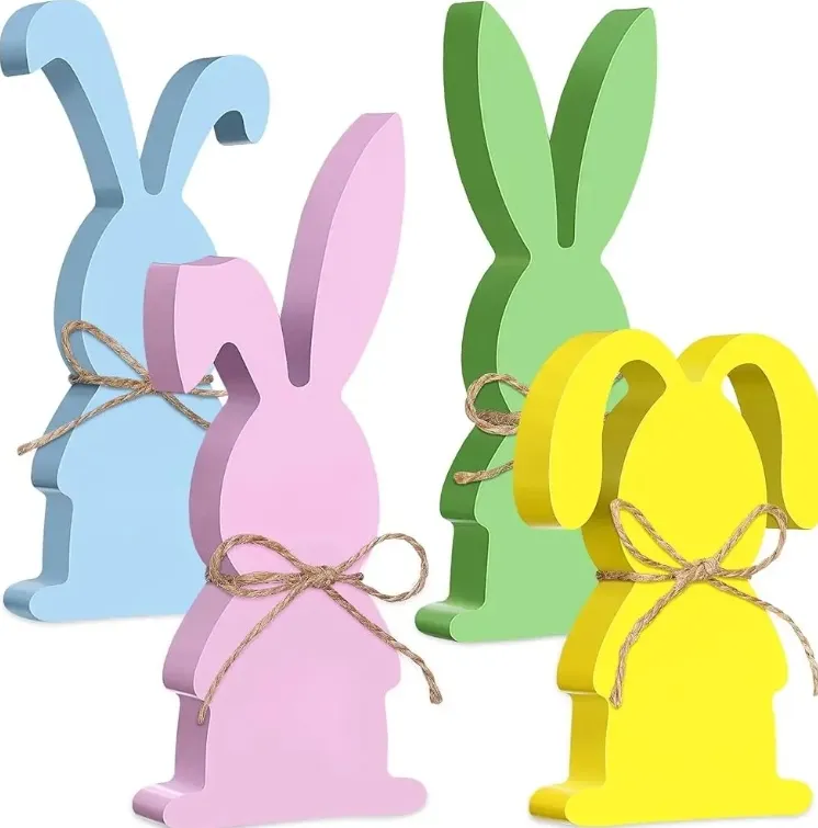 DIY Wooden Signs Spring Bunny Decor Easter Rabbi