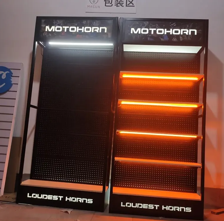 Wall Metal Pegboard Display Rack Manufacturer