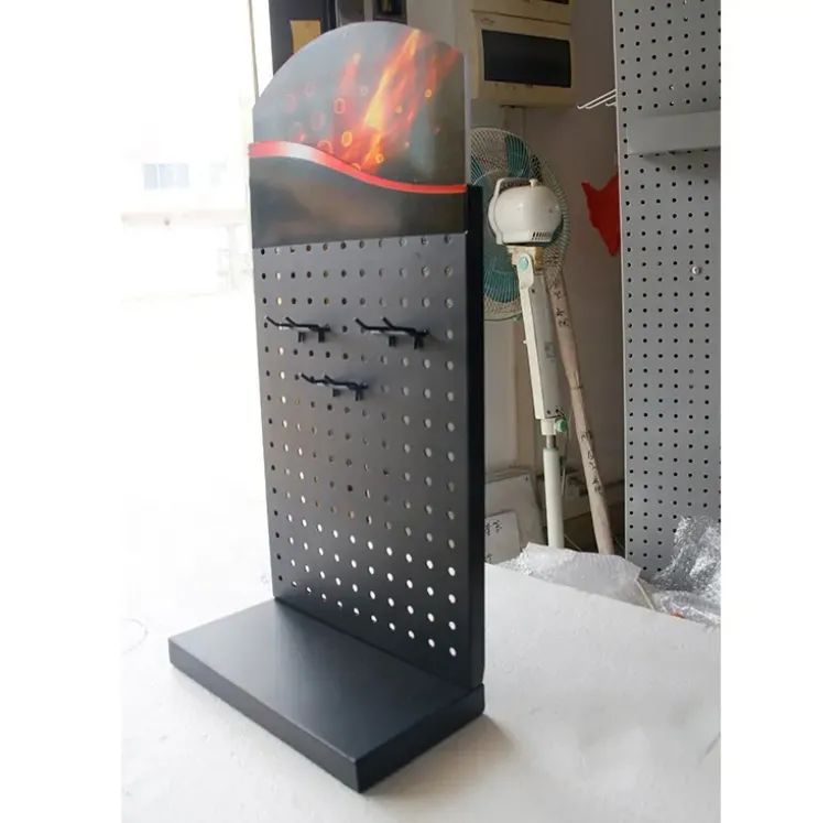 Grid Hooks Display Rack Shelf Metal for Tool