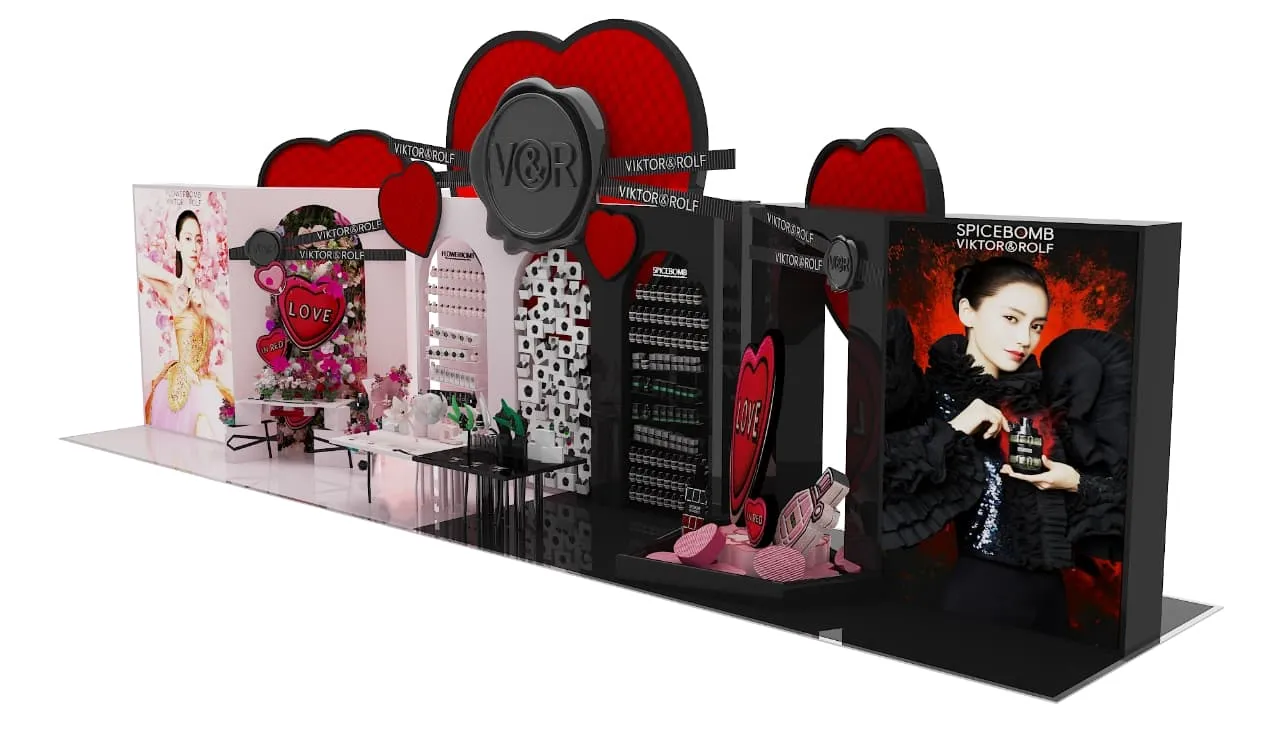Huayue smart made Creates Immersive Pop-Up Experience for VIKTOR