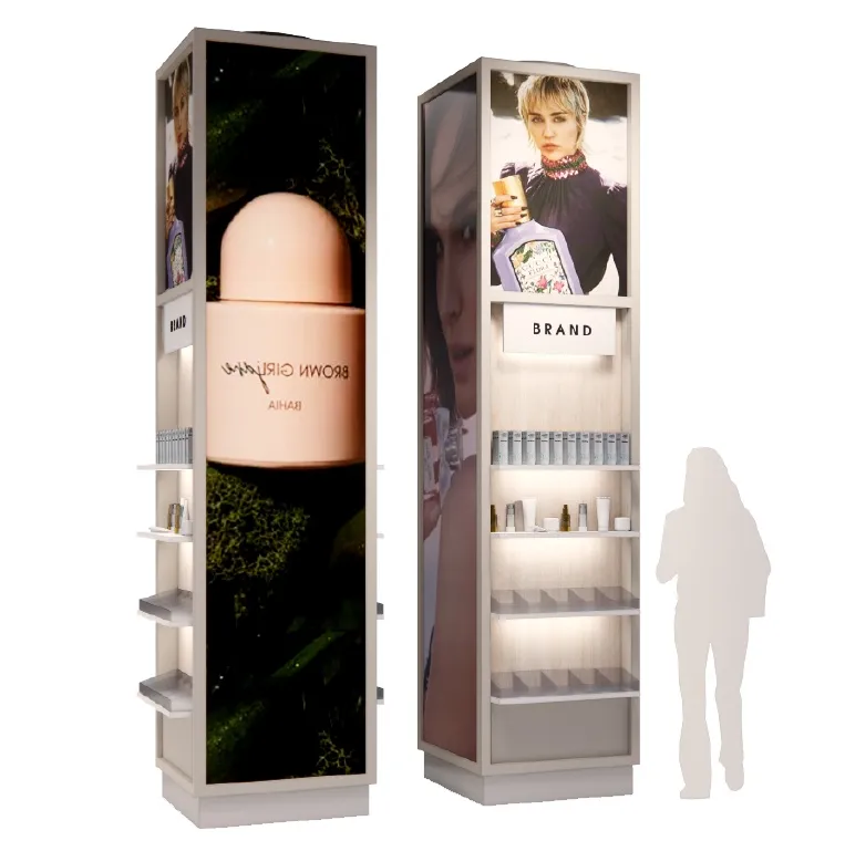 Batch customization of cosmetic display cabinets